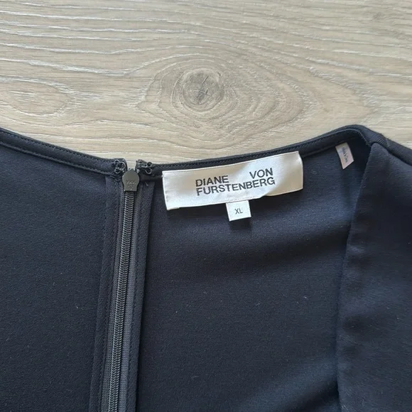 Diane Von Furstenberg Black Maxi Dress - Picture 5 of 6